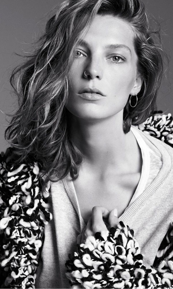 Daria Werbowy models Isabel Marant for H&M