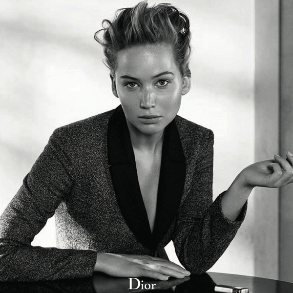 Jennifer Lawrence poses for the Fall/Winter issue of Dior Magazine