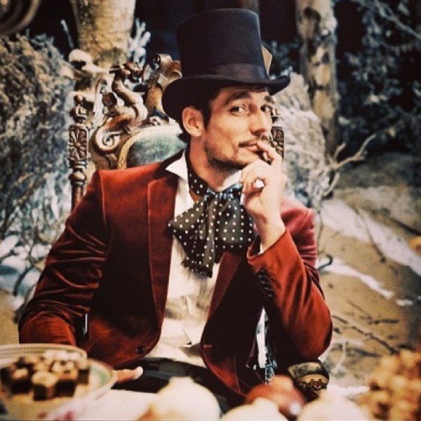 David Gandy in The Marks and Spencer Christmas advert
