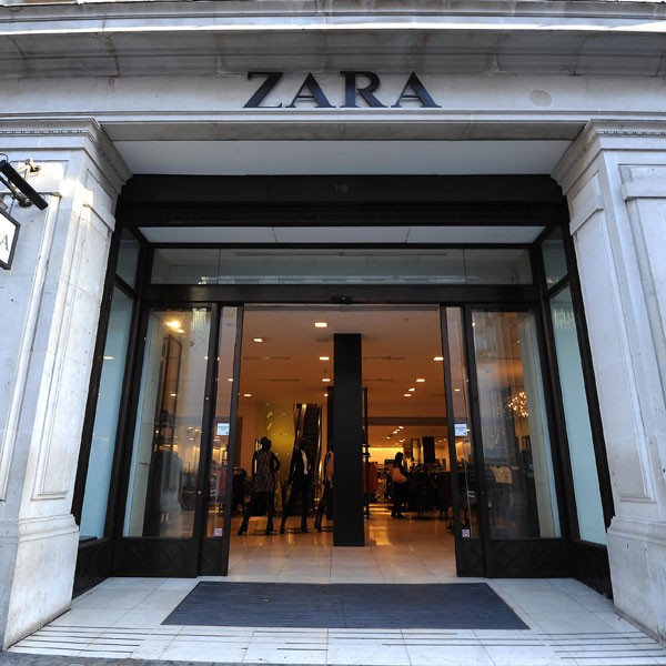Zara high street store on Regent Street london